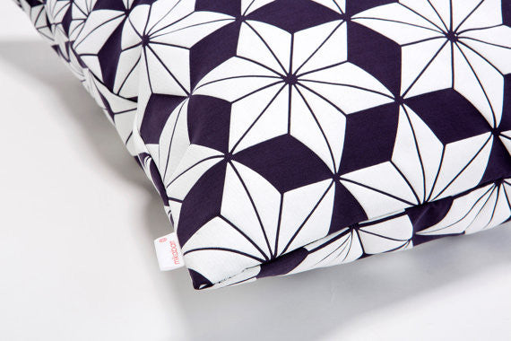 Japanese Style Floral Pillow Cover, Design, Mikabarr, Art Urbane