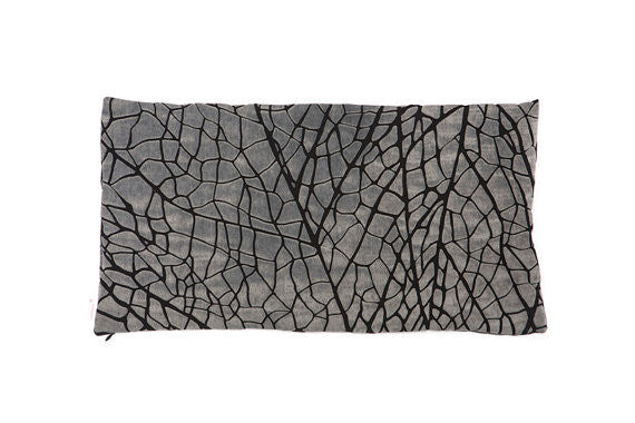 Rectangular Vein Inspired Decorative Pillow Covers, Design, Mikabarr, Art Urbane