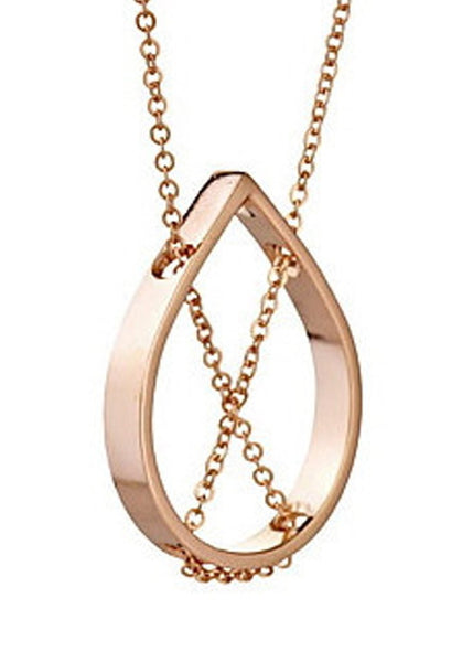 PETAL NECKLACE IN ROSE GOLD, Jewelry, Vanessa Gade, Art Urbane