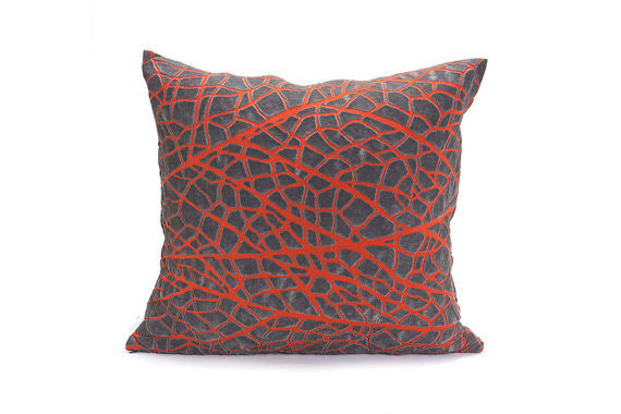 Vein Inspired Designer Throw Pillow Covers, Design, Mikabarr, Art Urbane