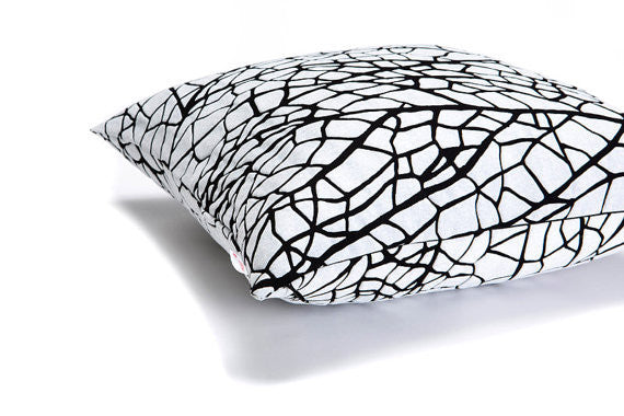 Vein Inspired Designer Throw Pillow Covers, Design, Mikabarr, Art Urbane