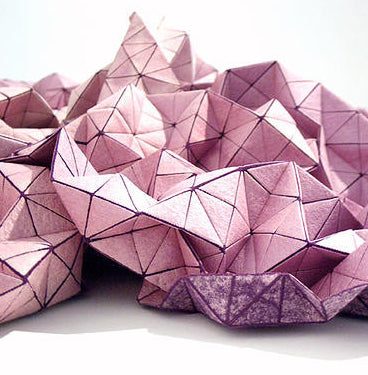 Folding A-Part Origami Throw, Design, Mikabarr, Art Urbane