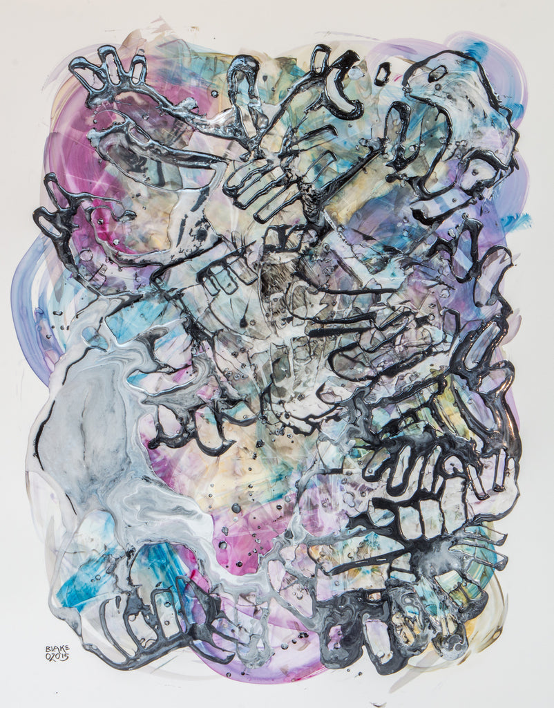 Dances With Fishes, Fine Art, Blake Brasher, Art Urbane