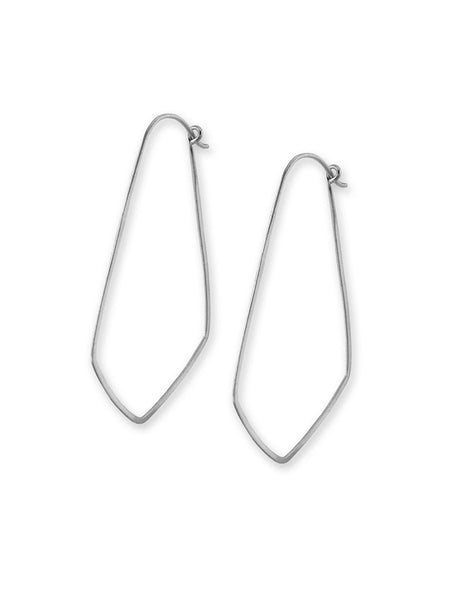 Self-Locking Silver Lantern Hoops, Jewelry, Si.Si, Art Urbane