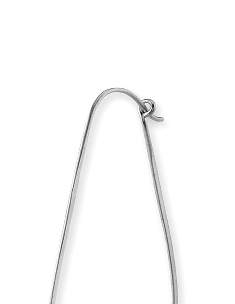 Self-Locking Silver Lantern Hoops, Jewelry, Si.Si, Art Urbane