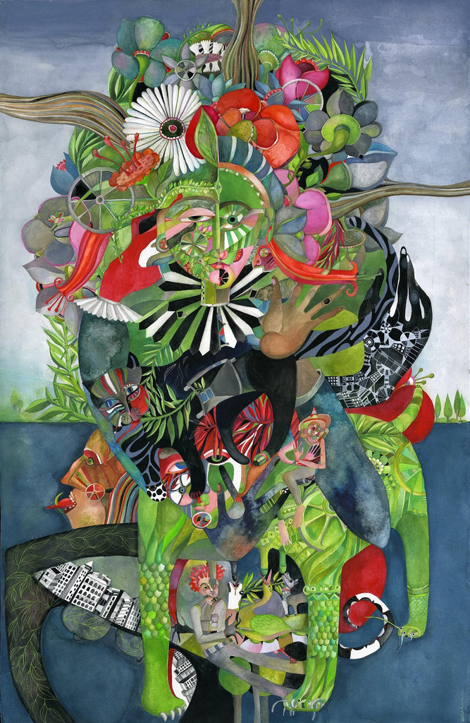 Nature and Humanity, Fine Art, Vassia Alaykova, Art Urbane