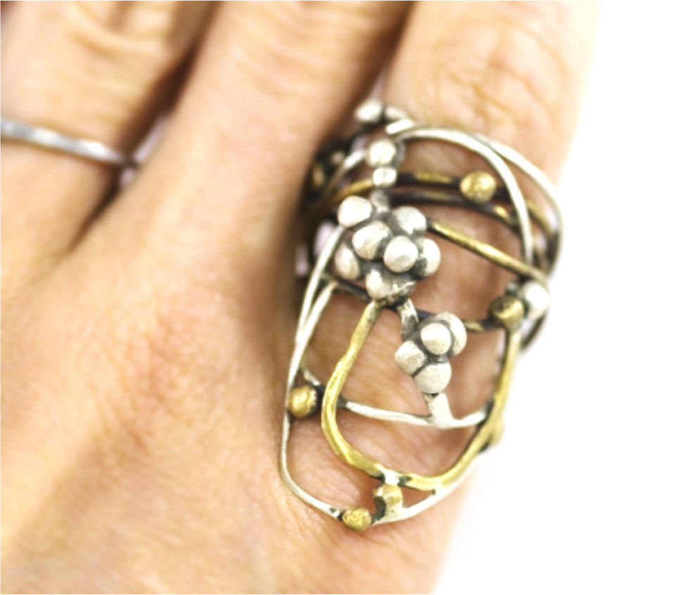 Finola Ring, Jewelry, Thicket Jewelry, Art Urbane