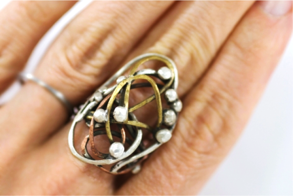 Braque Ring, Jewelry, Thicket Jewelry, Art Urbane
