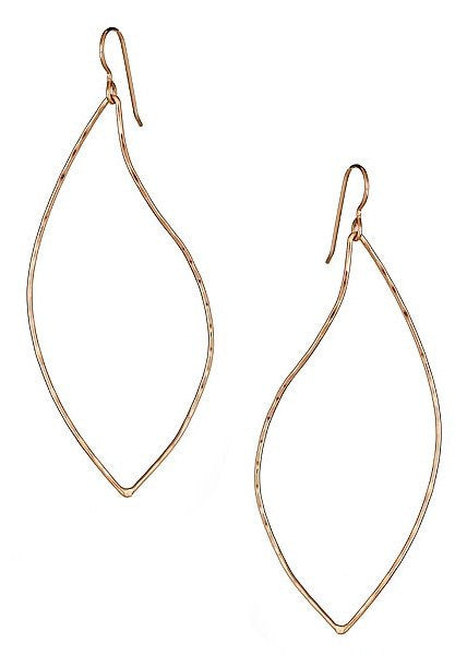 PAISLEY HOOPS IN ROSE GOLD, Jewelry, Vanessa Gade, Art Urbane