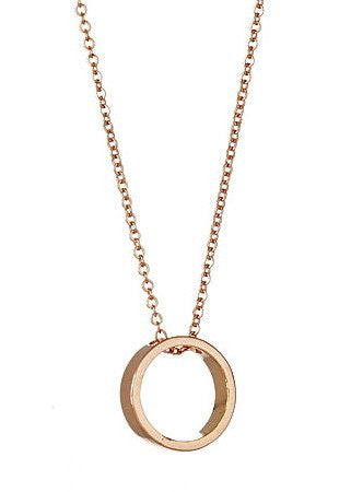 LOOKING GLASS NECKLACE IN ROSE GOLD, Jewelry, Vanessa Gade, Art Urbane