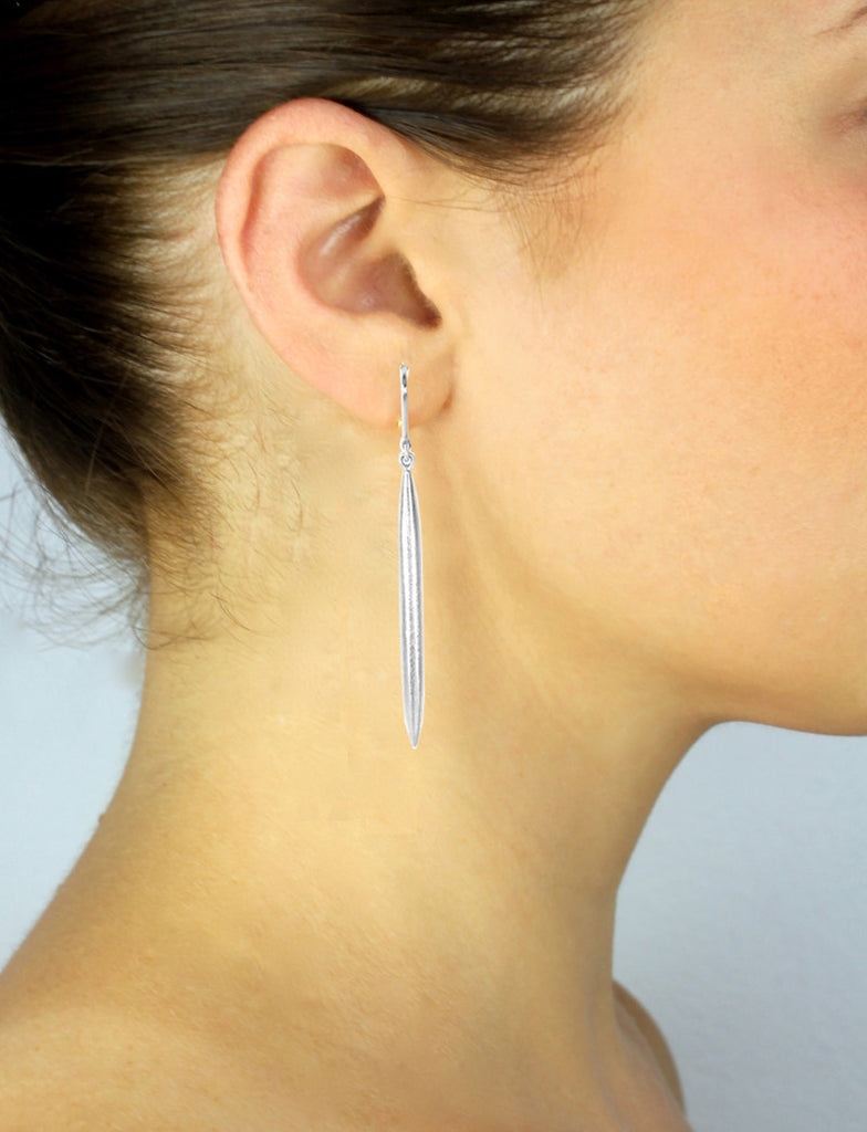 Small Silver Spike Earrings, Jewelry, Si.Si, Art Urbane