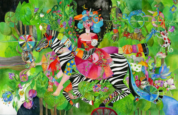 Amare (Love), Fine Art, Vassia Alaykova, Art Urbane