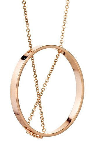 INNER CIRCLE NECKLACE IN ROSE GOLD, Jewelry, Vanessa Gade, Art Urbane