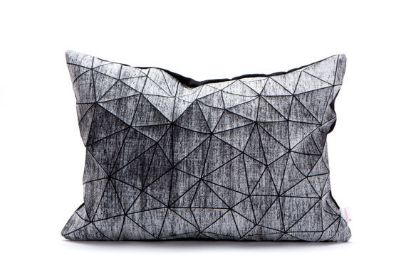 Origami Geometric Pillow Cover, Design, Mikabarr, Art Urbane