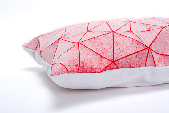 Origami Geometric Pillow Cover, Design, Mikabarr, Art Urbane