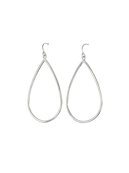 Silver Morning Dew Hoops, Jewelry, Si.Si, Art Urbane