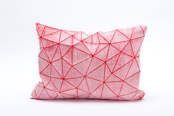 Origami Geometric Pillow Cover, Design, Mikabarr, Art Urbane