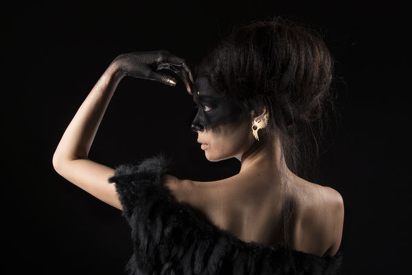 Meridaa Earrings, Market Place, La Fiancée du Facteur, Art Urbane