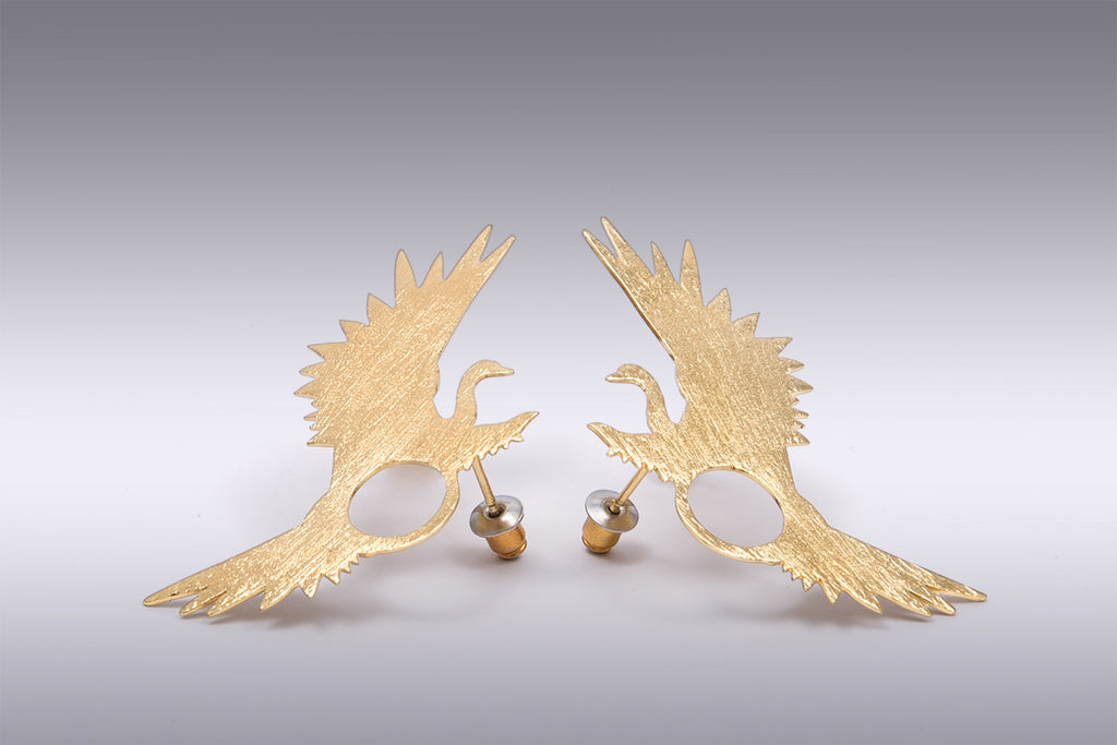 Meridaa Earrings, Market Place, La Fiancée du Facteur, Art Urbane