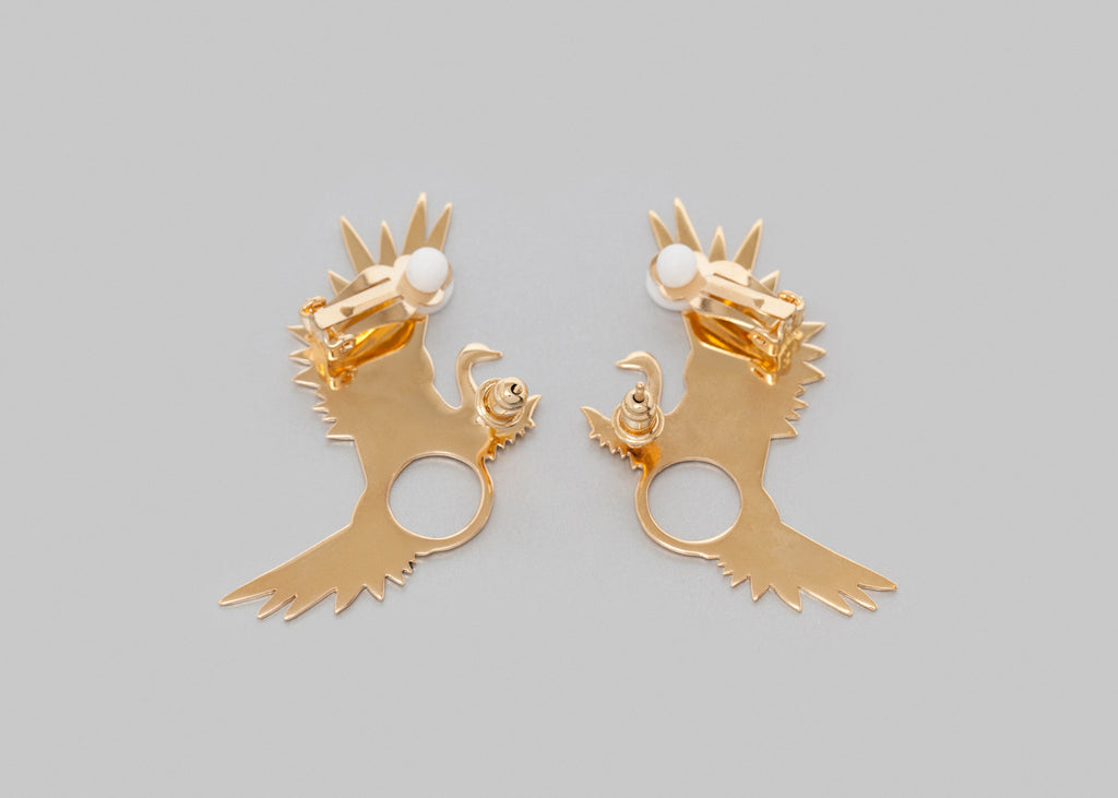 Meridaa Earrings, Market Place, La Fiancée du Facteur, Art Urbane