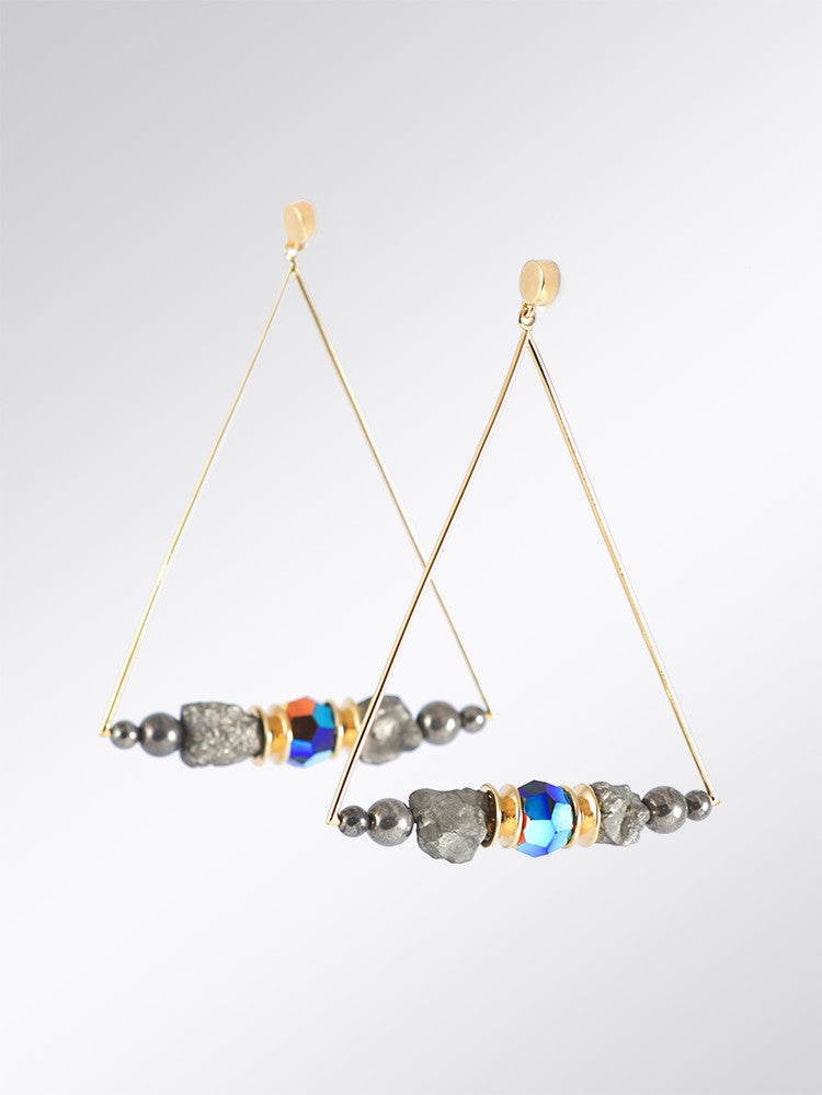 Naatchaya Earrings, Market Place, La Fiancée du Facteur, Art Urbane