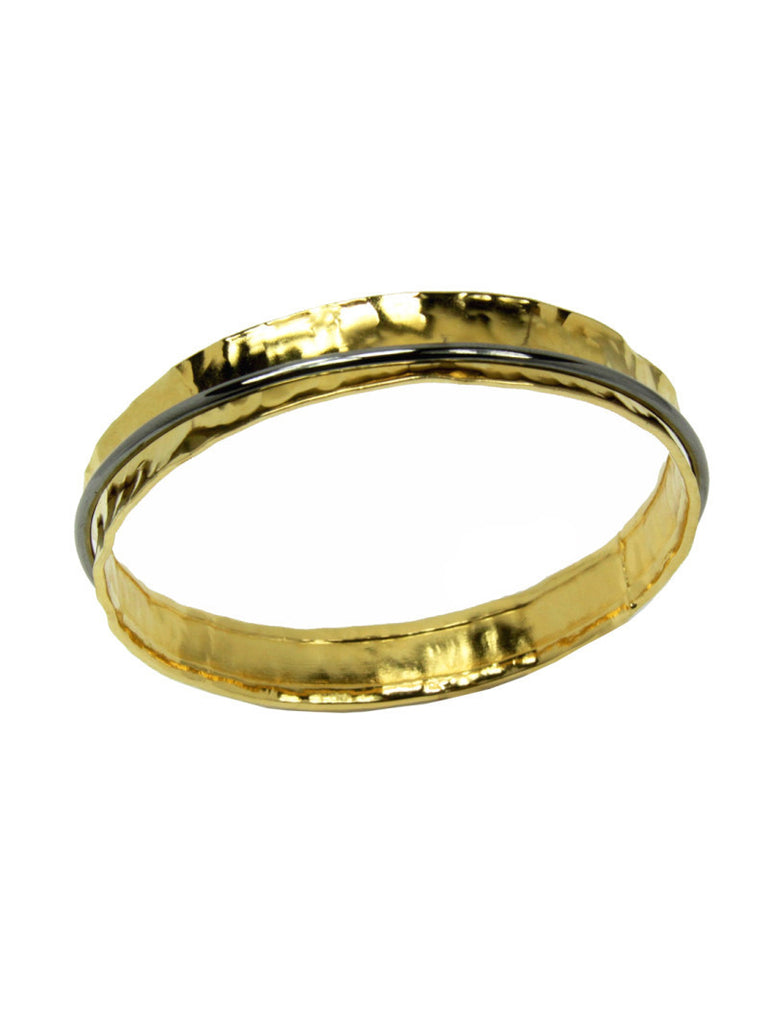 Hammered Concaved Bangle, Jewelry, Si.Si, Art Urbane