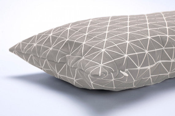 Origami Decorative Removable Pillow cover, Design, Mikabarr, Art Urbane