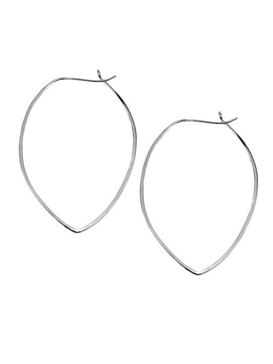 Self Locking Leaf hoops, Jewelry, Si.Si, Art Urbane