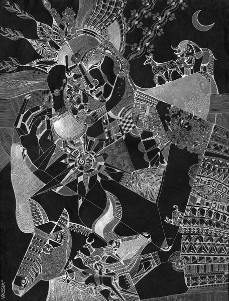 Forest Buddha, Fine Art, Vassia Alaykova, Art Urbane