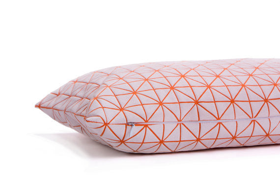 Origami Decorative Removable Pillow cover, Design, Mikabarr, Art Urbane