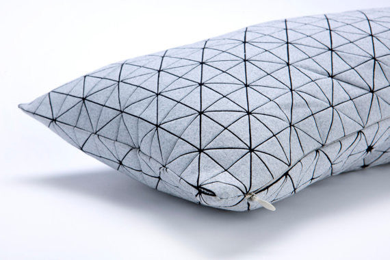 Origami Decorative Removable Pillow cover, Design, Mikabarr, Art Urbane