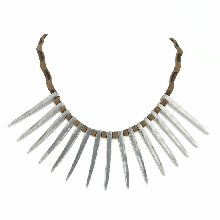 Obelisk Necklace, Jewelry, Lauren & Gracia, Art Urbane