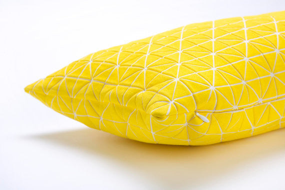 Origami Decorative Removable Pillow cover, Design, Mikabarr, Art Urbane