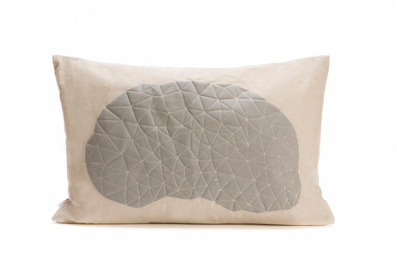 Origami Geometric Pillow Cover, Design, Mikabarr, Art Urbane