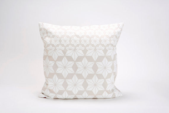 Japanese Style Floral Pillow Cover, Design, Mikabarr, Art Urbane