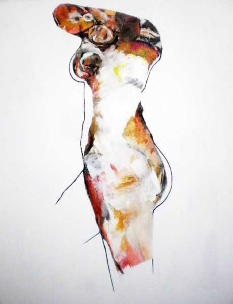Abstracted Figure 2, Fine Art, Colette Standish, Art Urbane