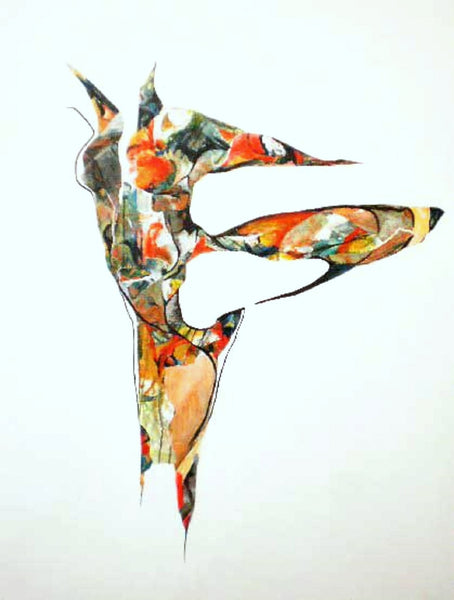 Abstracted Figure 6, Fine Art, Colette Standish, Art Urbane