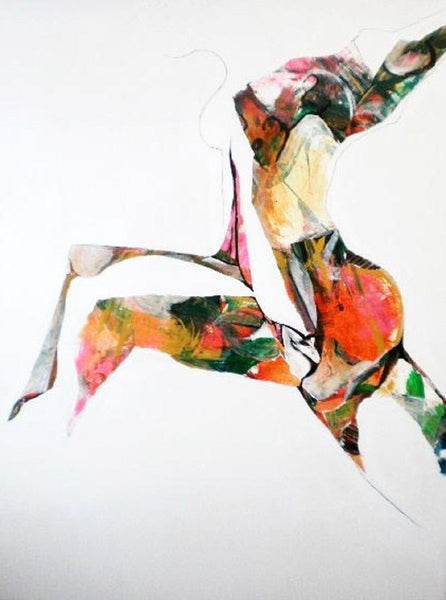 Abstracted Figure 8, Fine Art, Colette Standish, Art Urbane