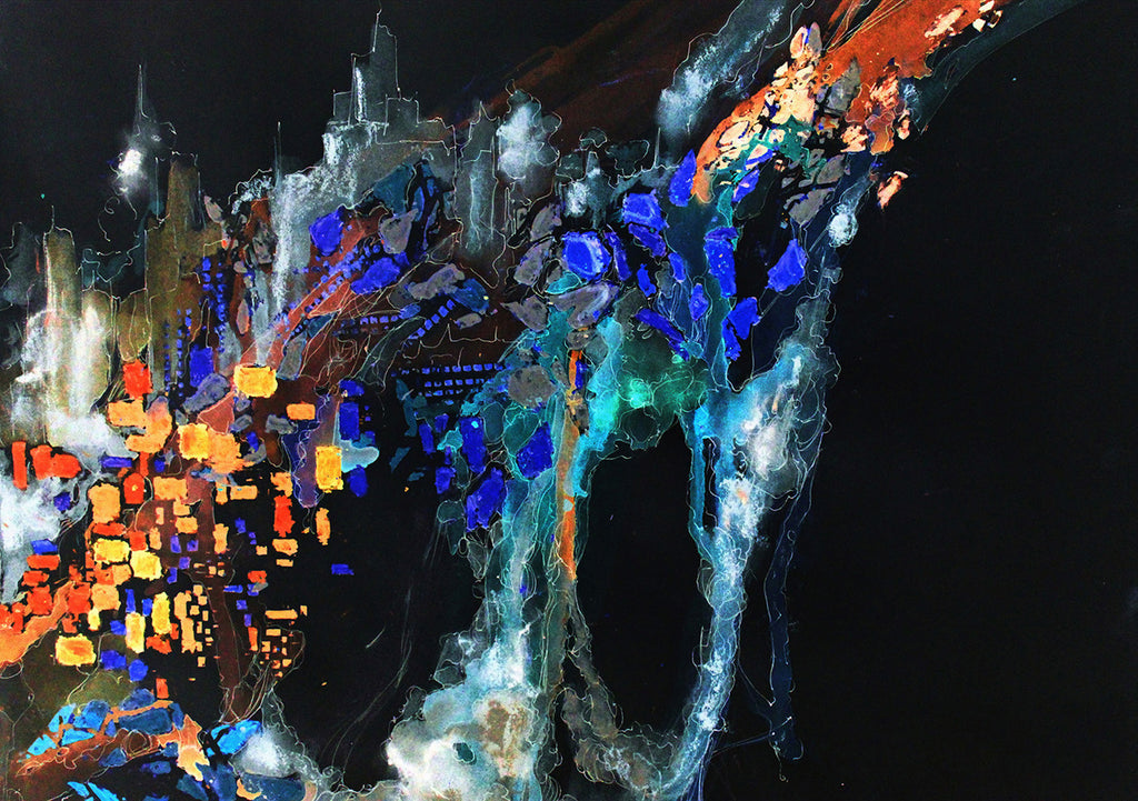 Bombs Bursting in Air, Fine Art, Elise Sydora, Art Urbane