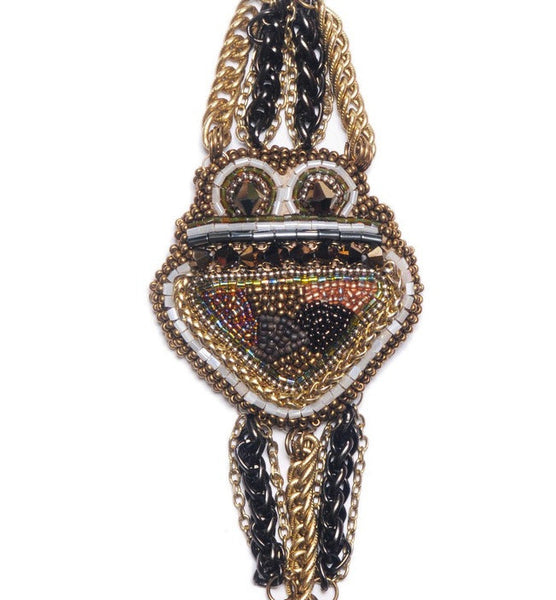 Tribal Triangle Cuff, Jewelry, MerriaMBatara, Art Urbane