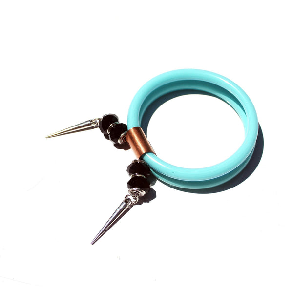 Black Taurus Bangles, Jewelry, LIZETH VILLALOBOS, Art Urbane