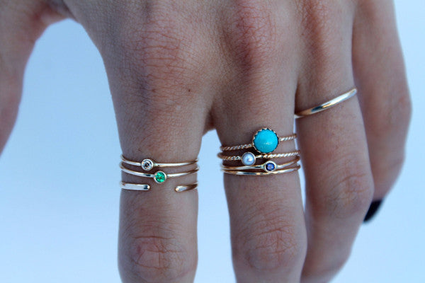 14K Chocolate Diamond Ring, Jewelry, LUMO, Art Urbane