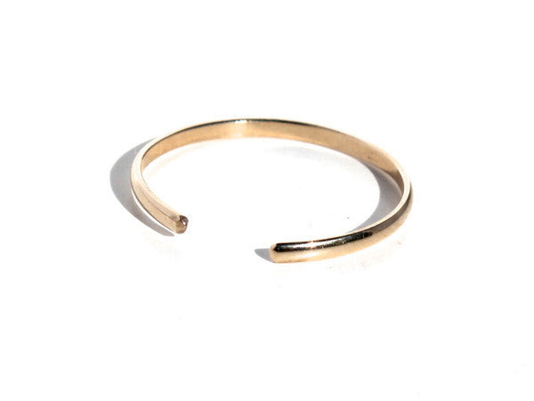 14K Cuff Ring (Optional Midi), Jewelry, LUMO, Art Urbane