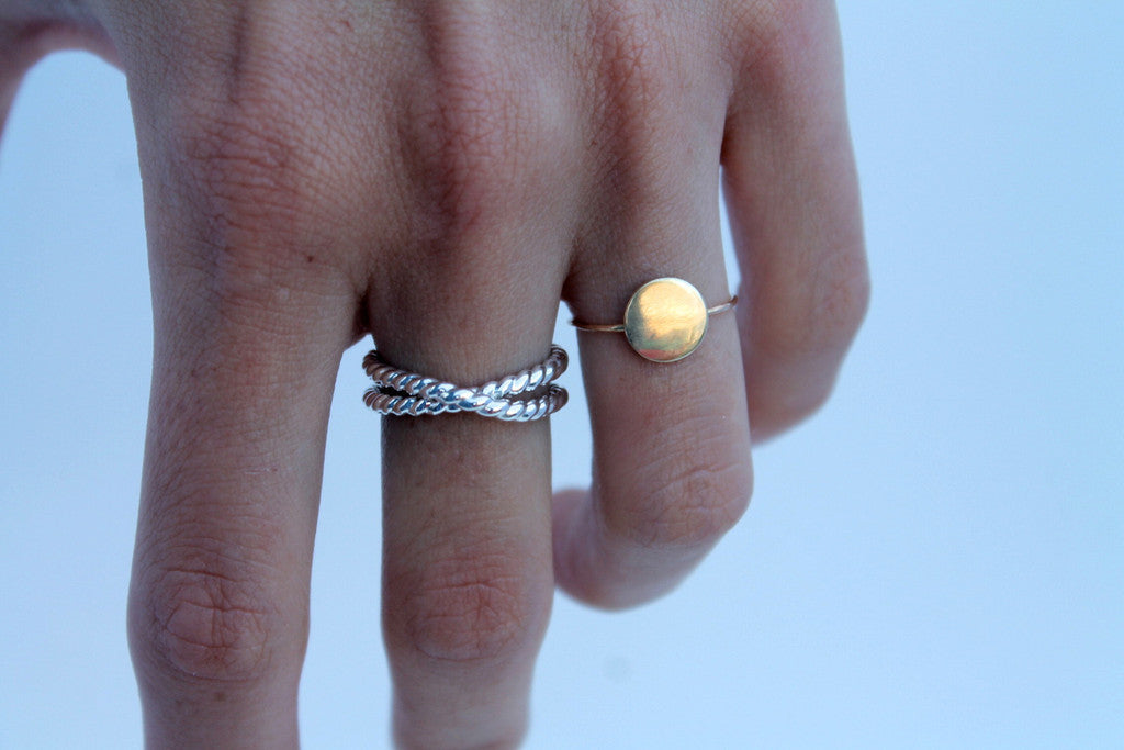 14K Sunset Ring, Jewelry, LUMO, Art Urbane