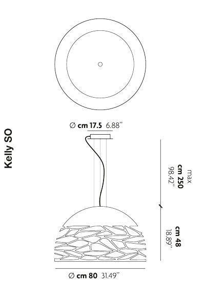 Kelly Half-Sphere Pendant, Design, Studio Italia Design, Art Urbane