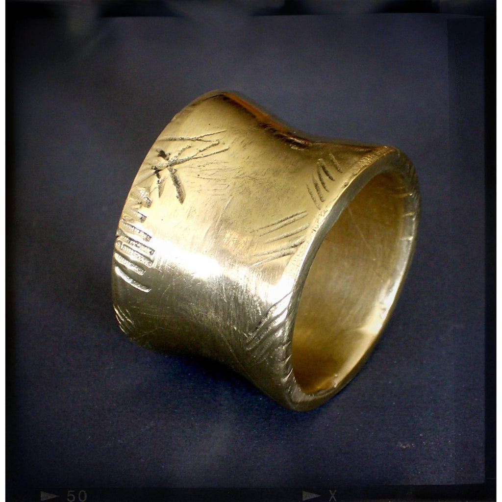 OONA RING - BRASS, Jewelry, Joanna Morgan Designs, Art Urbane