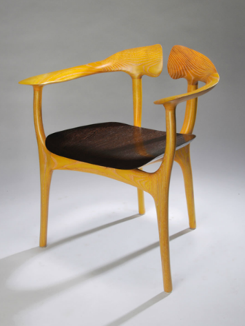 Swallowtail Golden Chair, Design, Brian Fireman Design, Art Urbane