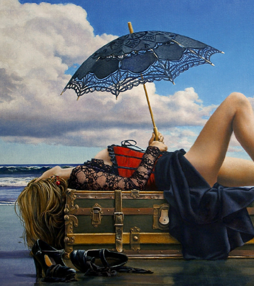 Study for Summer's Supine Eve-SOLD, Fine Art, Paul Kelley, Art Urbane
