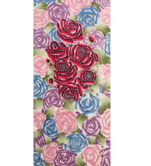 Hand Painted Silk Scarf XII, Fashion, Dreamluxe, Art Urbane