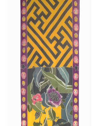 Hand Painted Silk Scarf XIV, Fashion, Dreamluxe, Art Urbane